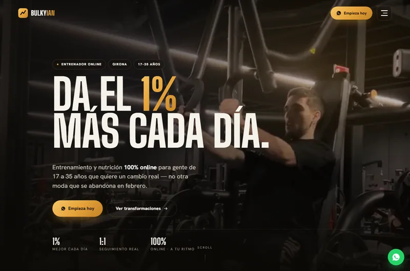 BULKYIAN, entrenador online
